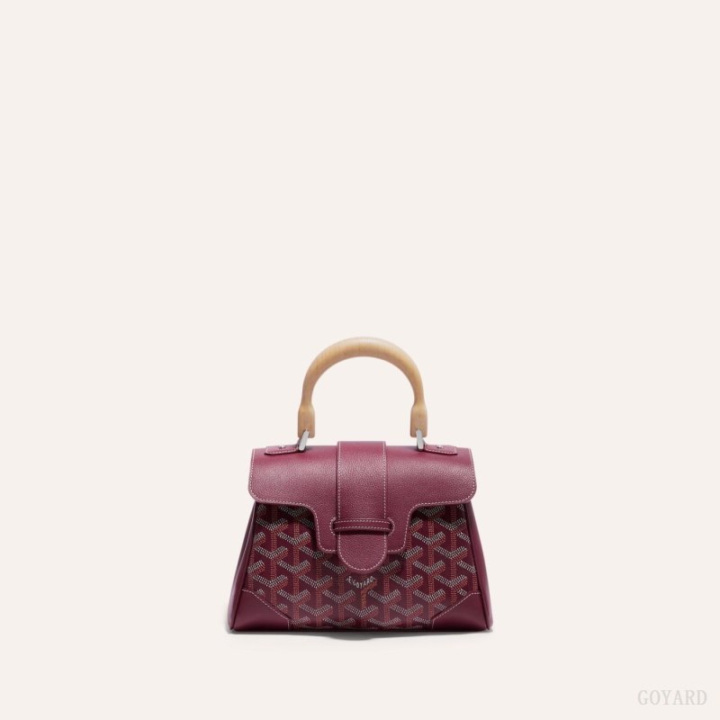 Goyard SAIGON SOUPLE MINI BAG Mini Vesker Burgunder | GY-VKA0108