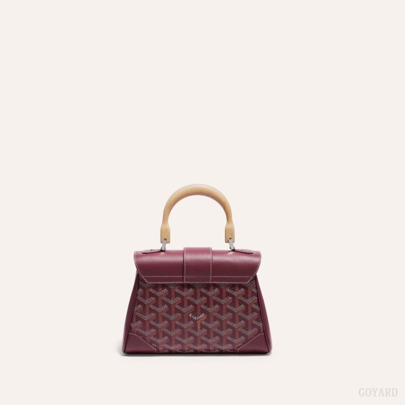 Goyard SAIGON SOUPLE MINI BAG Mini Vesker Burgunder | GY-VKA0108