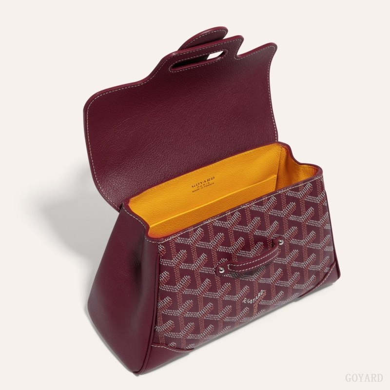 Goyard SAIGON SOUPLE MINI BAG Mini Vesker Burgunder | GY-VKA0108