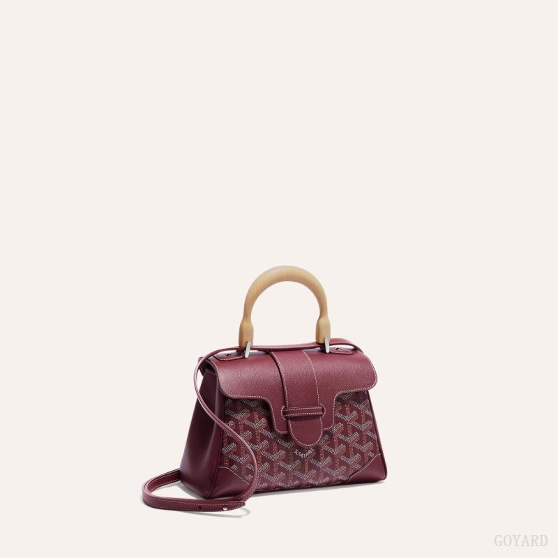 Goyard SAIGON SOUPLE MINI BAG Mini Vesker Burgunder | GY-VKA0108