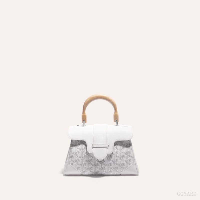 Goyard SAIGON SOUPLE MINI BAG Mini Vesker Hvite | GY-XMM8510