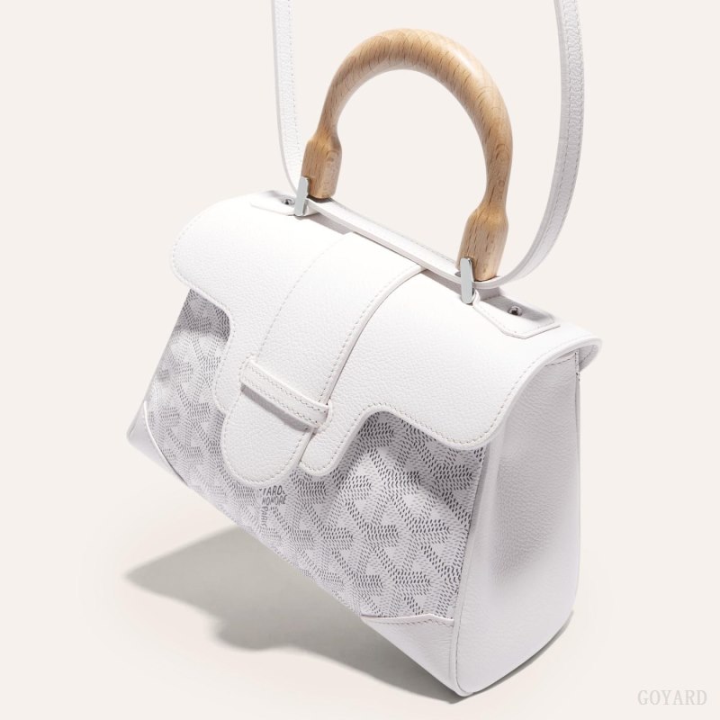 Goyard SAIGON SOUPLE MINI BAG Mini Vesker Hvite | GY-XMM8510