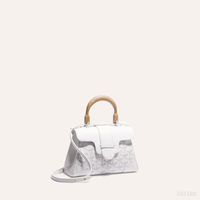 Goyard SAIGON SOUPLE MINI BAG Mini Vesker Hvite | GY-XMM8510