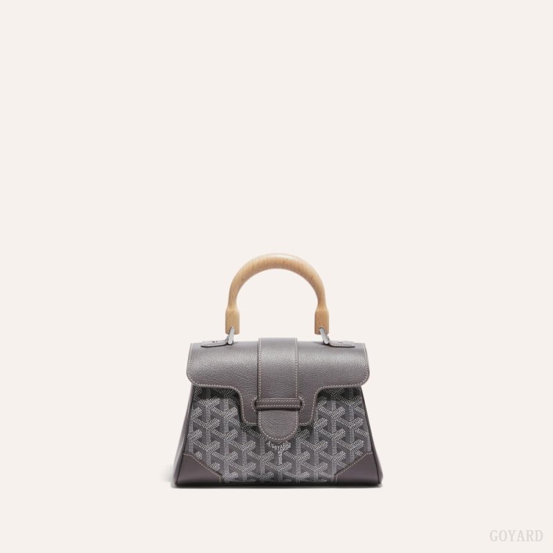 Goyard SAIGON SOUPLE MINI BAG Mini Vesker Grå | GY-PPU8883