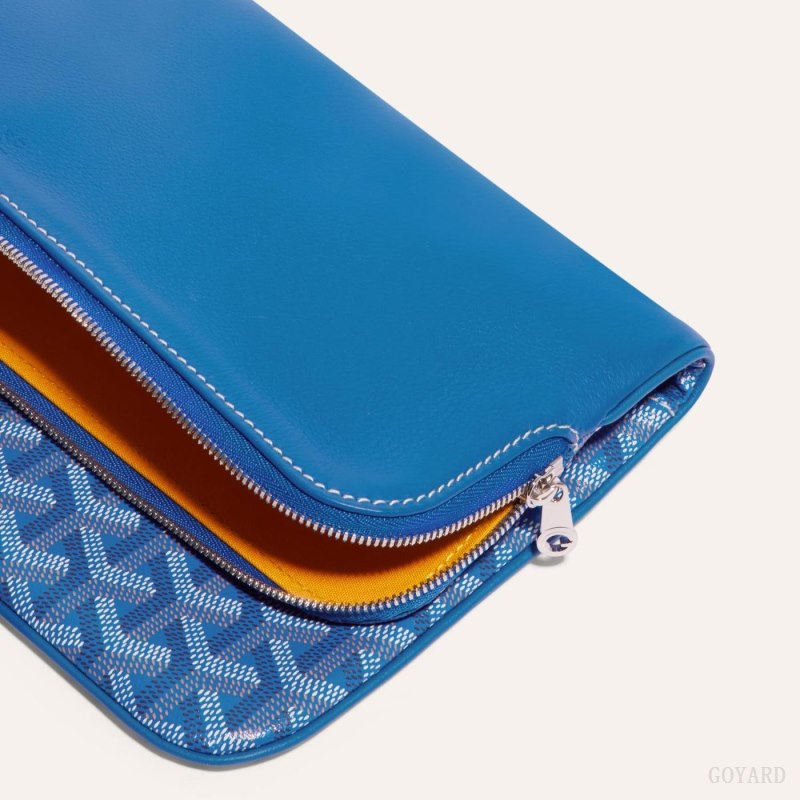 Goyard SAINTE-MARIE CLUTCH Pouches Blå | GY-TZS4502