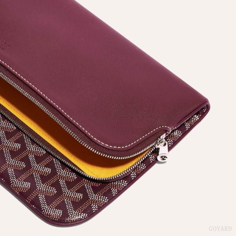 Goyard SAINTE-MARIE CLUTCH Pouches Burgunder | GY-KRG7875
