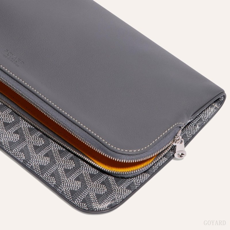Goyard SAINTE-MARIE CLUTCH Pouches Grå | GY-HBW3569
