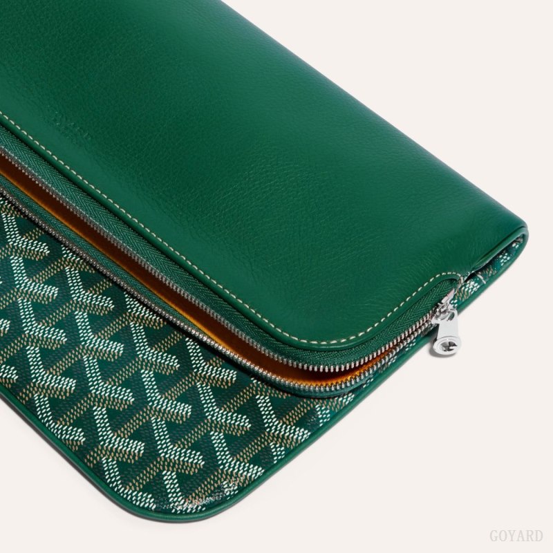 Goyard SAINTE-MARIE CLUTCH Pouches Grønn | GY-HRH7110