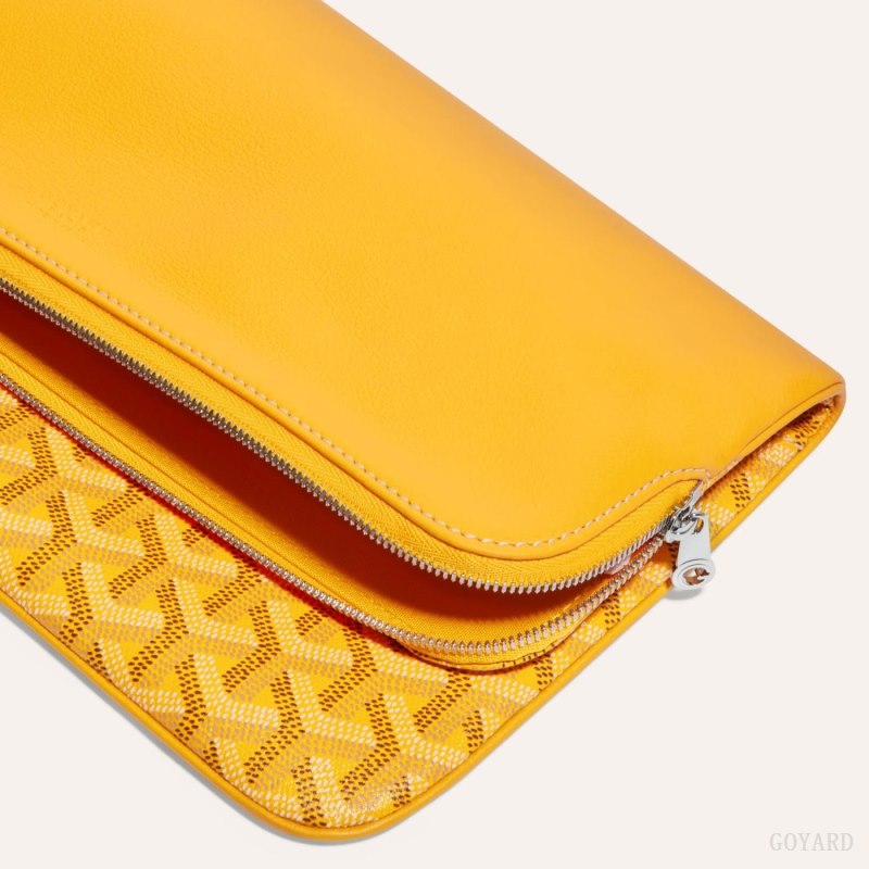 Goyard SAINTE-MARIE CLUTCH Pouches Gul | GY-ZIA5360
