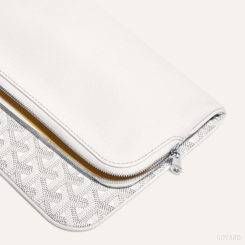 Goyard SAINTE-MARIE CLUTCH Pouches Hvite | GY-XDB6531