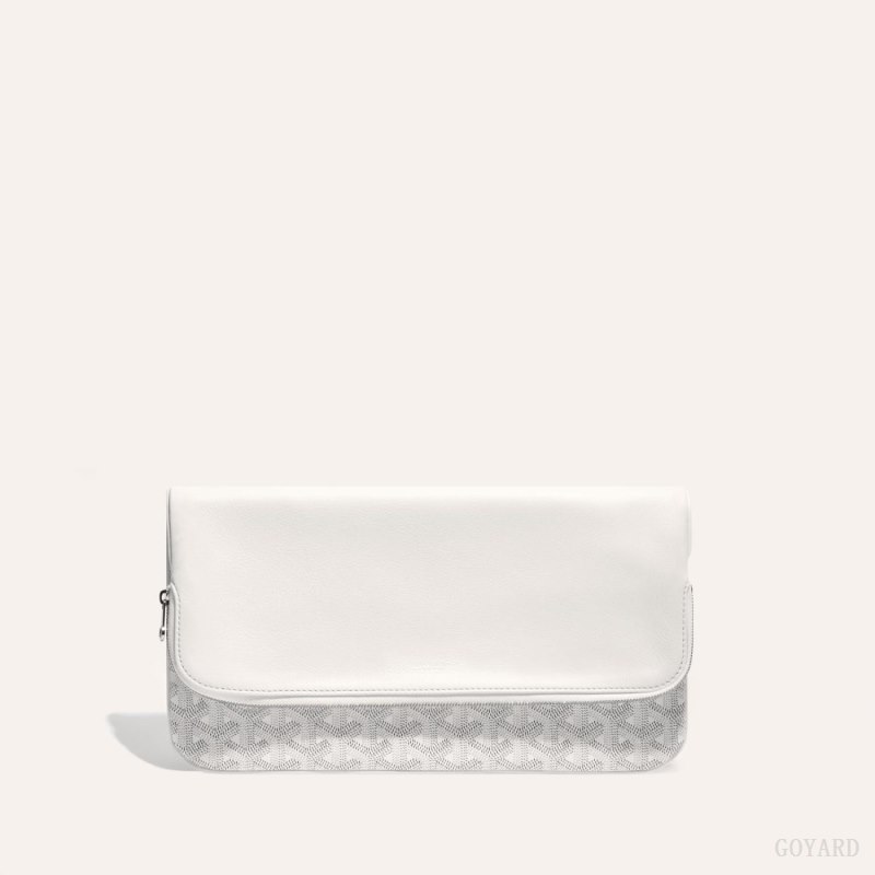 Goyard SAINTE-MARIE CLUTCH Pouches Hvite | GY-XDB6531