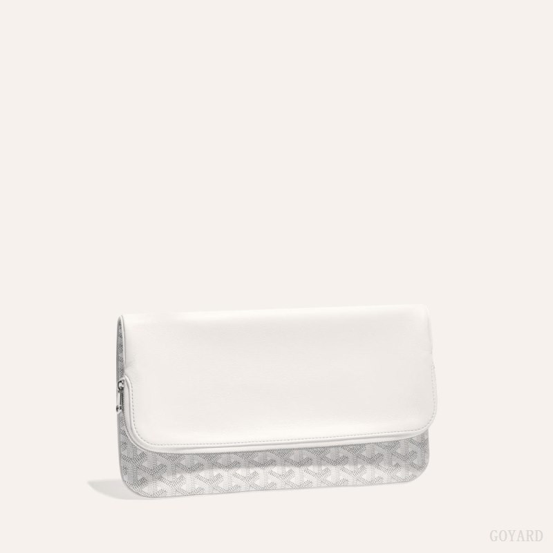 Goyard SAINTE-MARIE CLUTCH Pouches Hvite | GY-XDB6531
