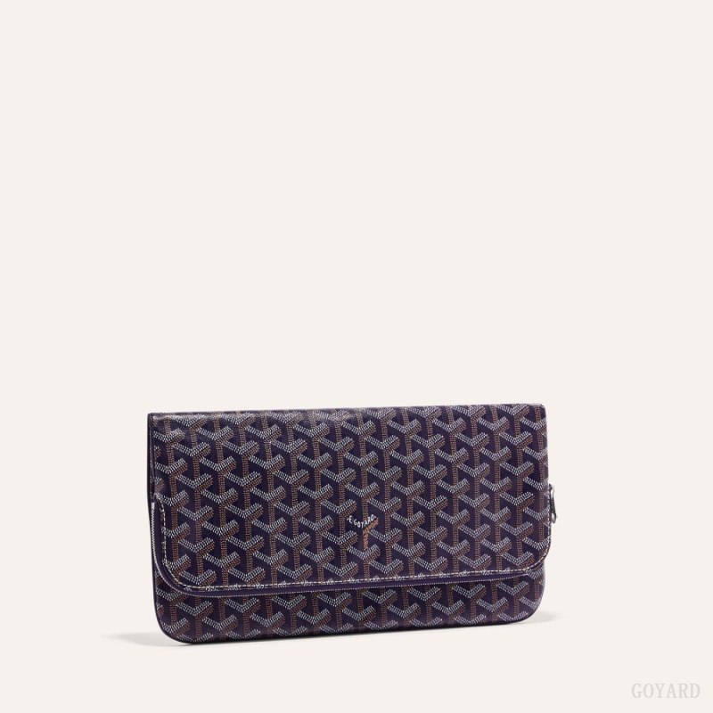 Goyard SAINTE-MARIE CLUTCH Pouches Marineblå Blå | GY-ZMF7789