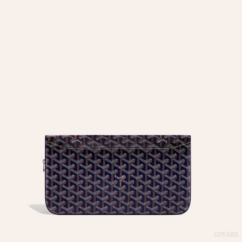 Goyard SAINTE-MARIE CLUTCH Pouches Marineblå Blå | GY-ZMF7789