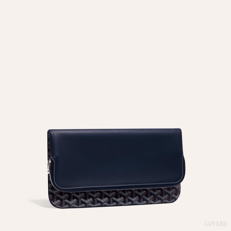 Goyard SAINTE-MARIE CLUTCH Pouches Marineblå Blå | GY-ZMF7789