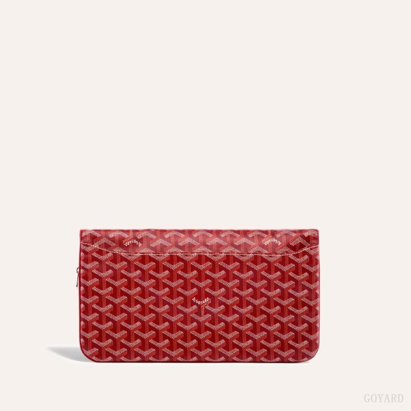Goyard SAINTE-MARIE CLUTCH Pouches Rød | GY-BKN7586