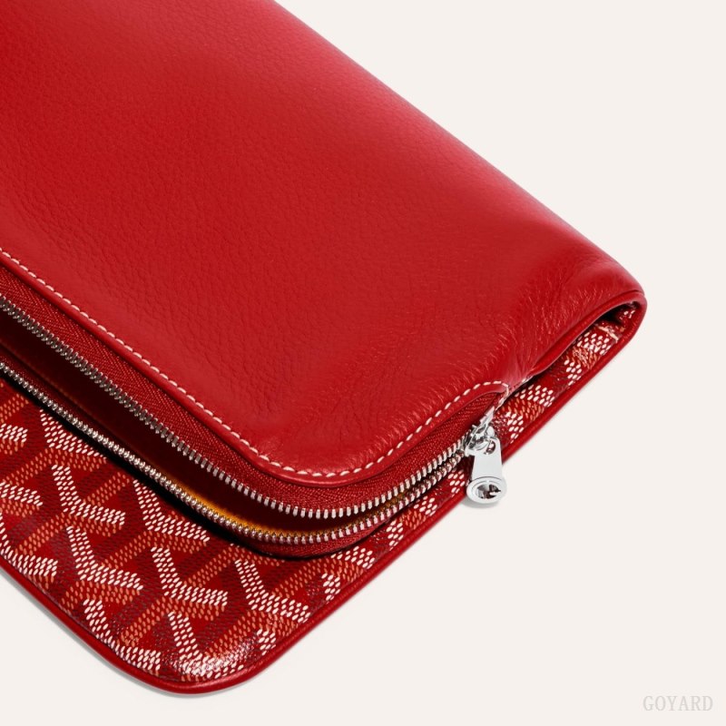 Goyard SAINTE-MARIE CLUTCH Pouches Rød | GY-BKN7586