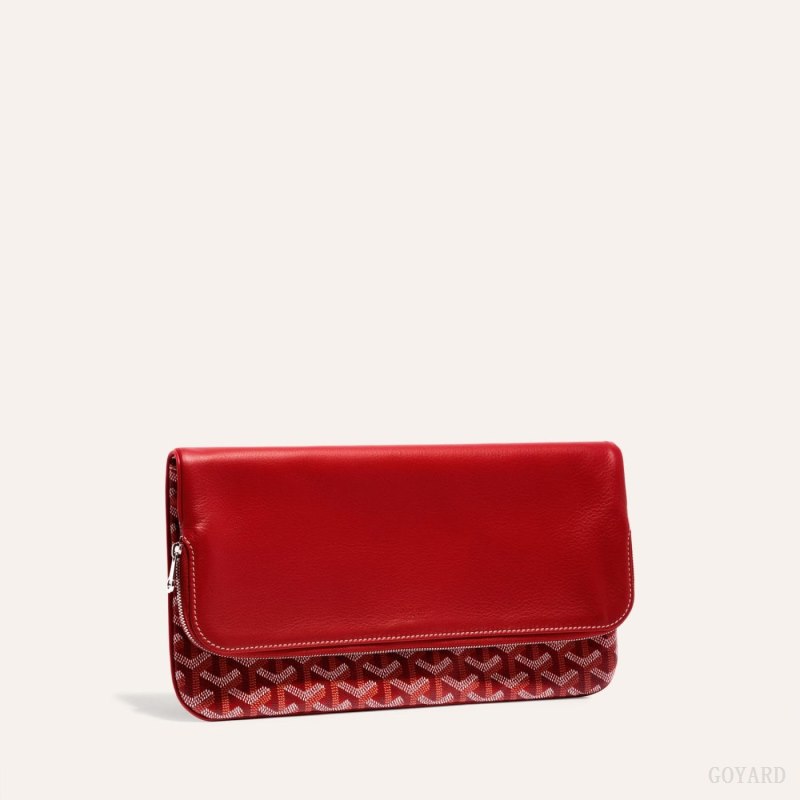 Goyard SAINTE-MARIE CLUTCH Pouches Rød | GY-BKN7586