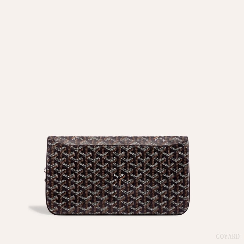 Goyard SAINTE-MARIE CLUTCH Pouches Svarte | GY-CER9530
