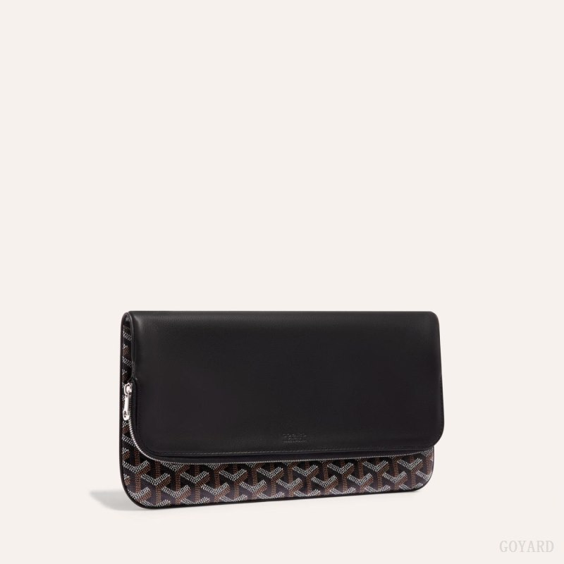 Goyard SAINTE-MARIE CLUTCH Pouches Svarte | GY-CER9530