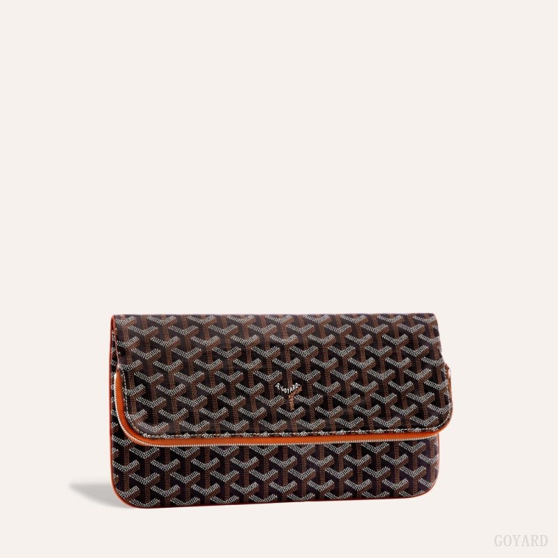 Goyard SAINTE-MARIE CLUTCH Pouches Svarte Brune | GY-MFH7272
