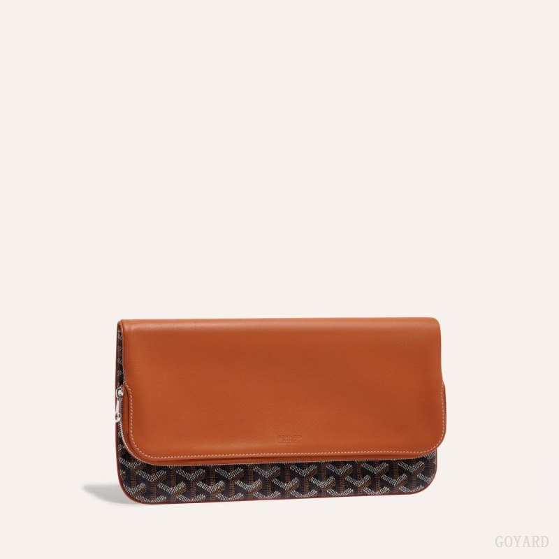 Goyard SAINTE-MARIE CLUTCH Pouches Svarte Brune | GY-MFH7272