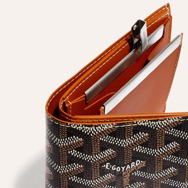 Goyard SAINT-FLORENTIN WALLET Lommebok Svarte Brune | GY-JCX1382