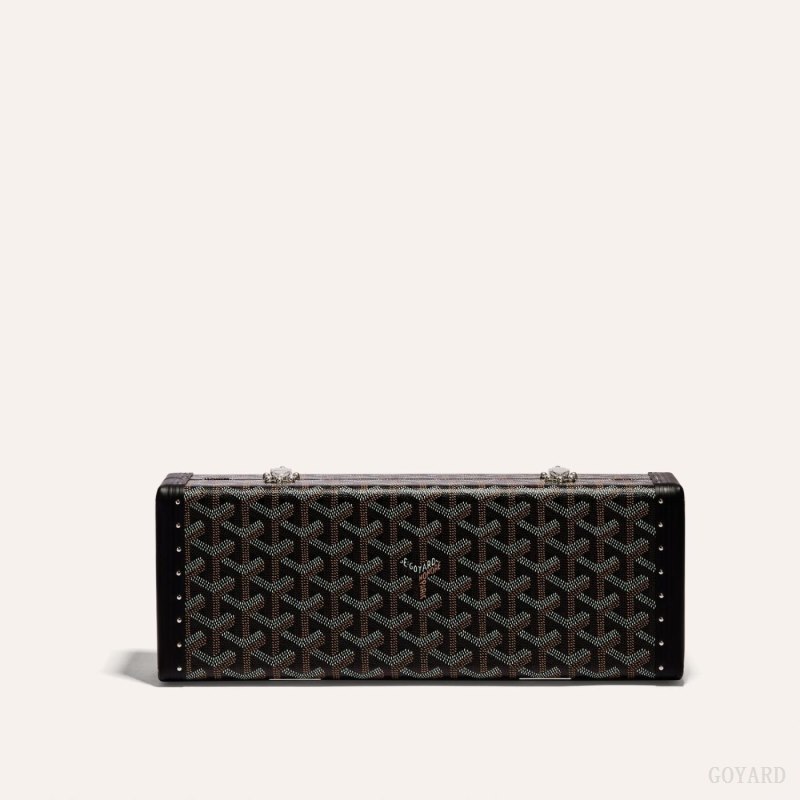 Goyard SAINT-HONORE TRUNK BAG Bagasjepose Svarte | GY-CGU0353