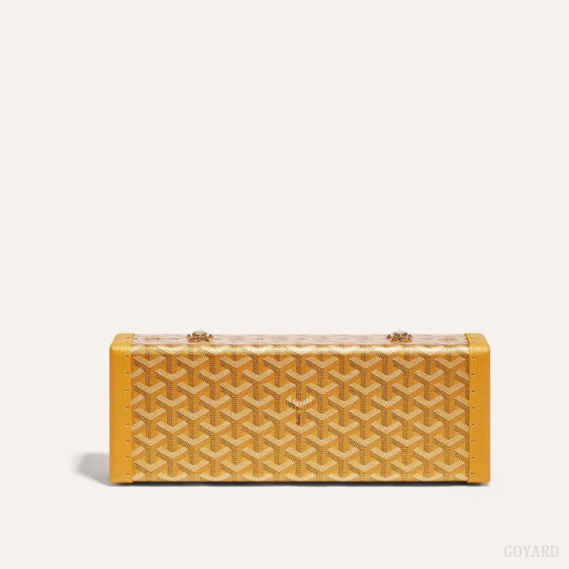 Goyard SAINT-HONORE TRUNK BAG Bagasjepose Gull | GY-RAD6381