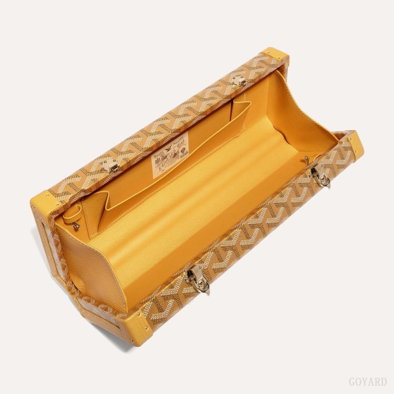 Goyard SAINT-HONORE TRUNK BAG Bagasjepose Gull | GY-RAD6381