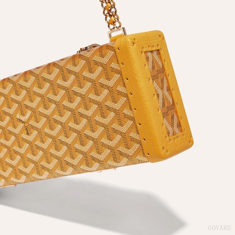 Goyard SAINT-HONORE TRUNK BAG Bagasjepose Gull | GY-RAD6381