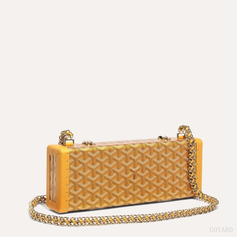 Goyard SAINT-HONORE TRUNK BAG Bagasjepose Gull | GY-RAD6381