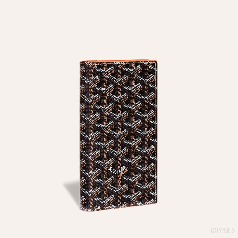 Goyard SAINT-LAMBERT WALLET Etui Veske Svarte Brune | GY-PLY1340