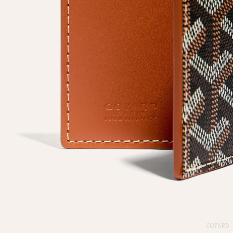 Goyard SAINT-MARC CARD WALLET Kortholder Svarte Brune | GY-OUM7733