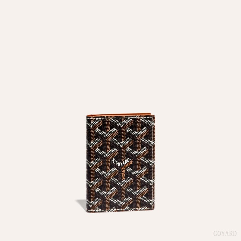 Goyard SAINT-MARC CARD WALLET Kortholder Svarte Brune | GY-OUM7733