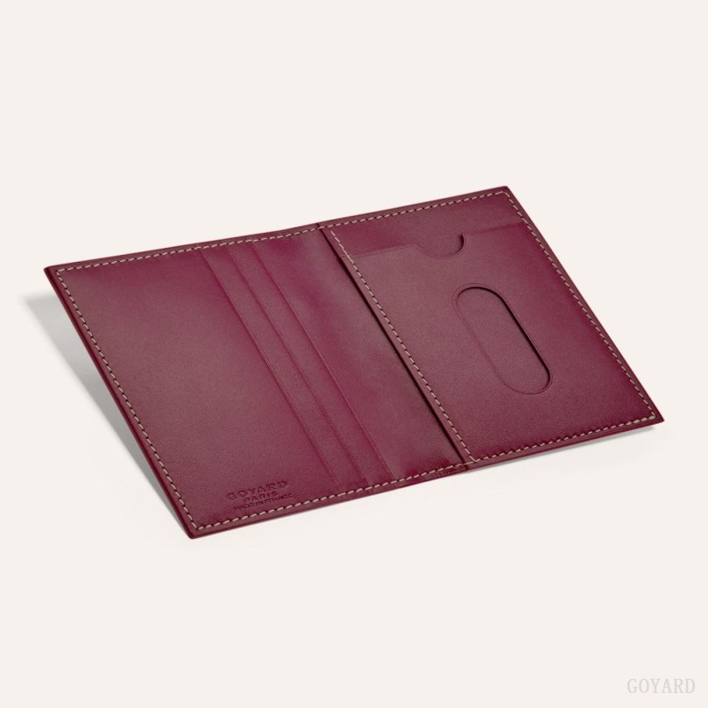 Goyard SAINT-MARC CARD WALLET Kortholder Burgunder | GY-BOR1032