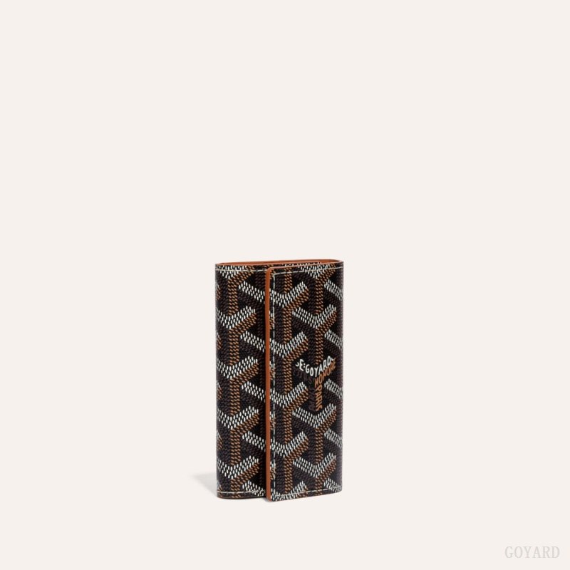 Goyard SAINT-MICHEL KEY RING Nøkkelringer Svarte Brune | GY-QRU8311