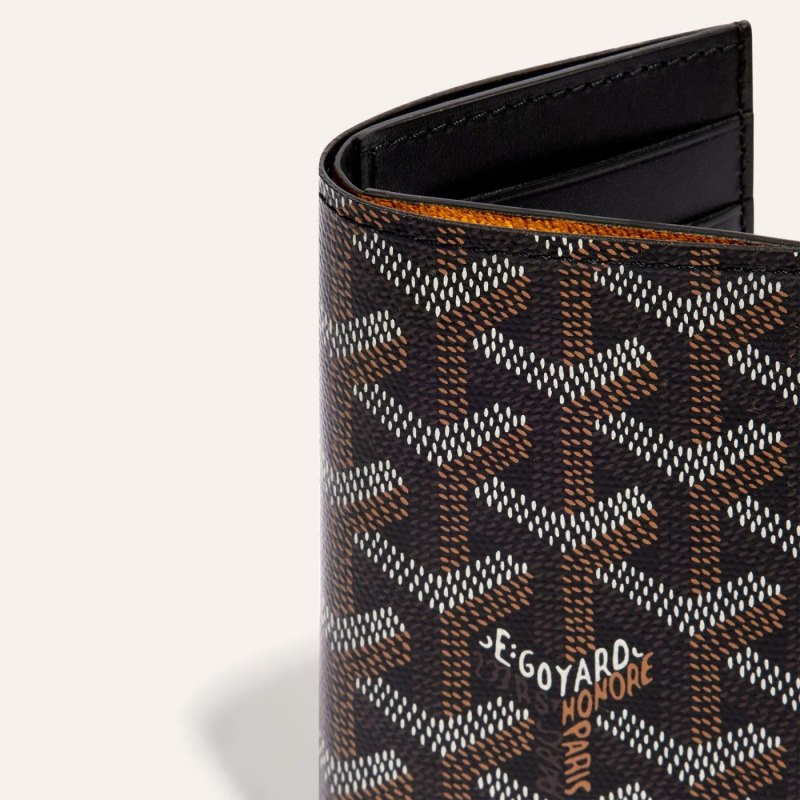 Goyard SAINT-PIERRE CARD WALLET Kortholder Svarte | GY-PTD1526
