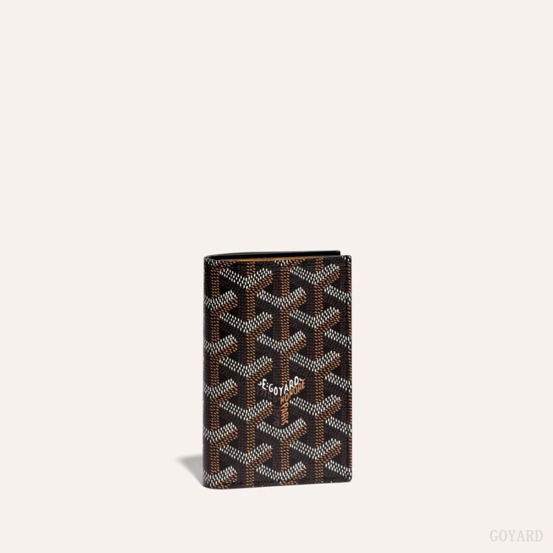 Goyard SAINT-PIERRE CARD WALLET Kortholder Svarte | GY-PTD1526