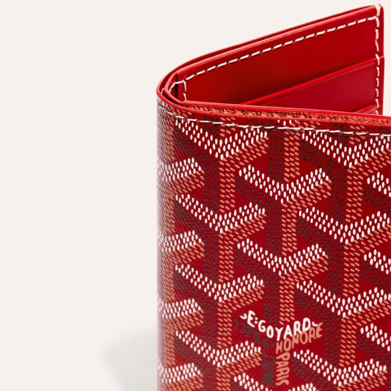 Goyard SAINT-PIERRE CARD WALLET Kortholder Rød | GY-RPH5857