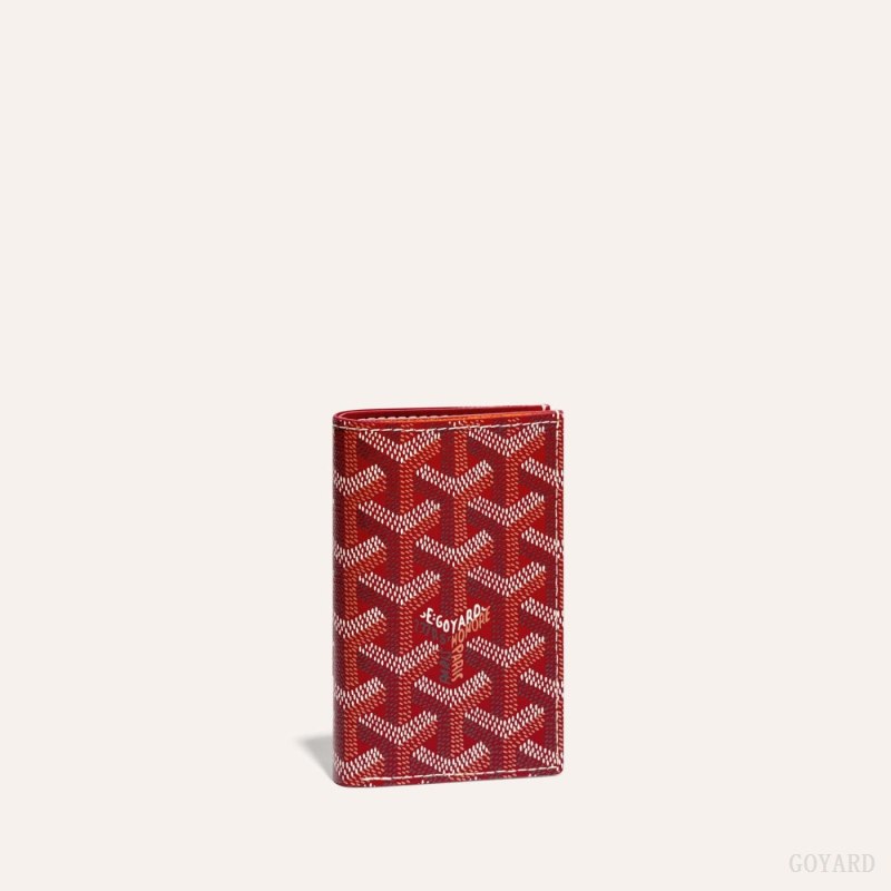 Goyard SAINT-PIERRE CARD WALLET Kortholder Rød | GY-RPH5857