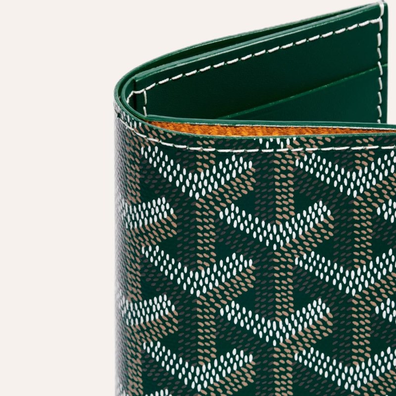 Goyard SAINT-PIERRE CARD WALLET Kortholder Grønn | GY-ZXA7407