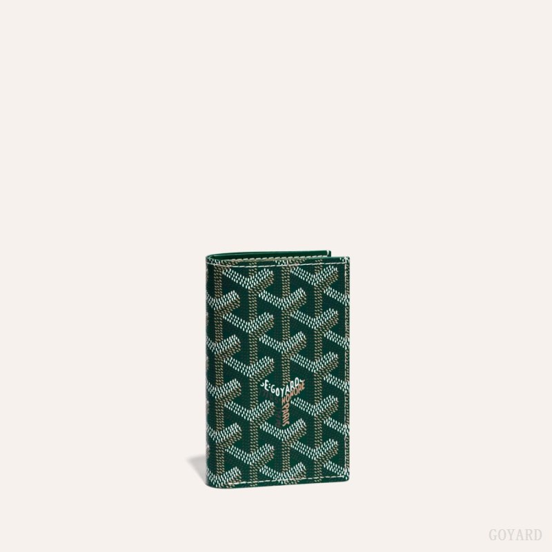 Goyard SAINT-PIERRE CARD WALLET Kortholder Grønn | GY-ZXA7407
