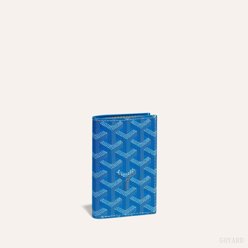 Goyard SAINT-PIERRE CARD WALLET Kortholder Blå | GY-JHD7550