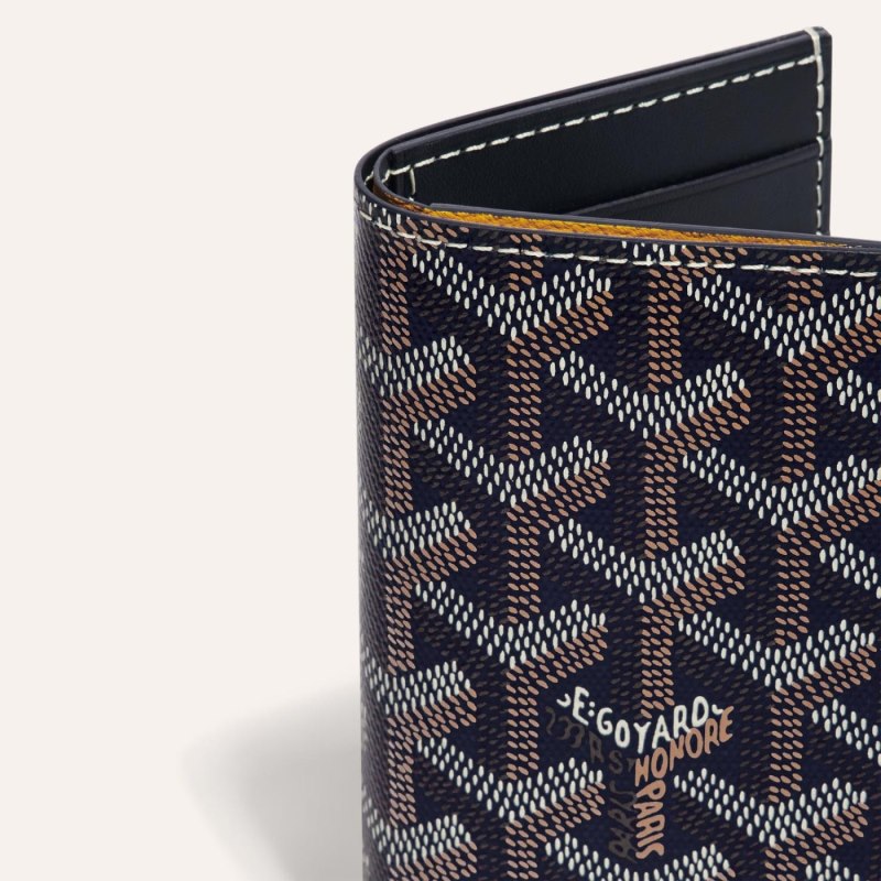 Goyard SAINT-PIERRE CARD WALLET Kortholder Marineblå Blå | GY-RSA6215