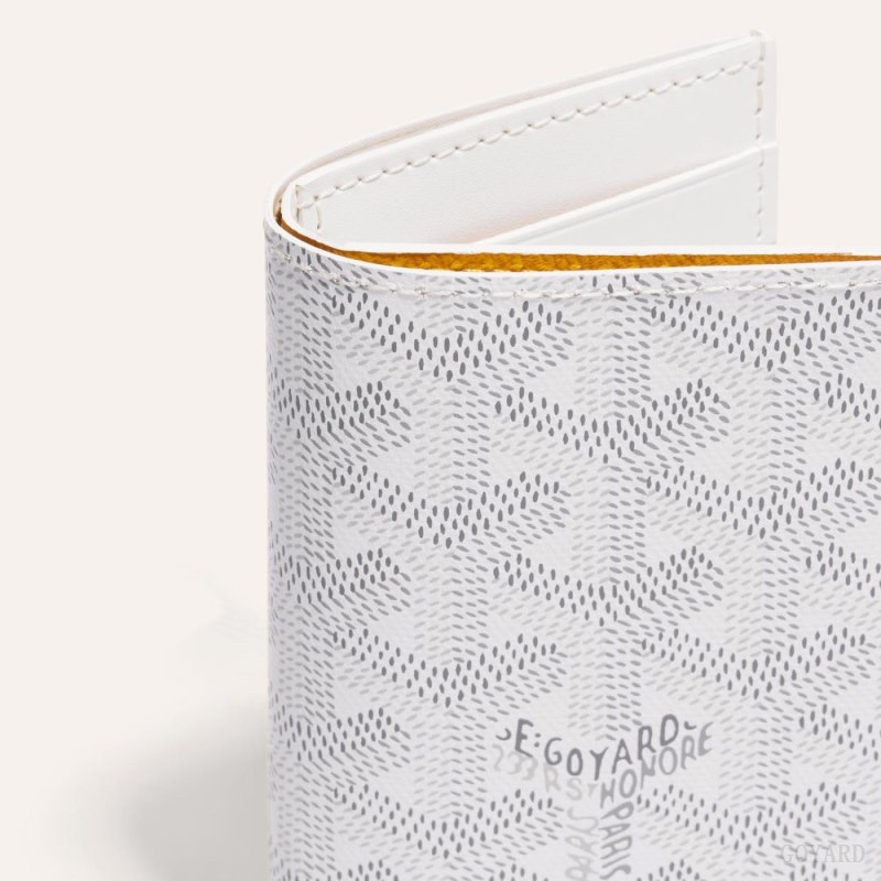 Goyard SAINT-PIERRE CARD WALLET Kortholder Hvite | GY-ZYN0819