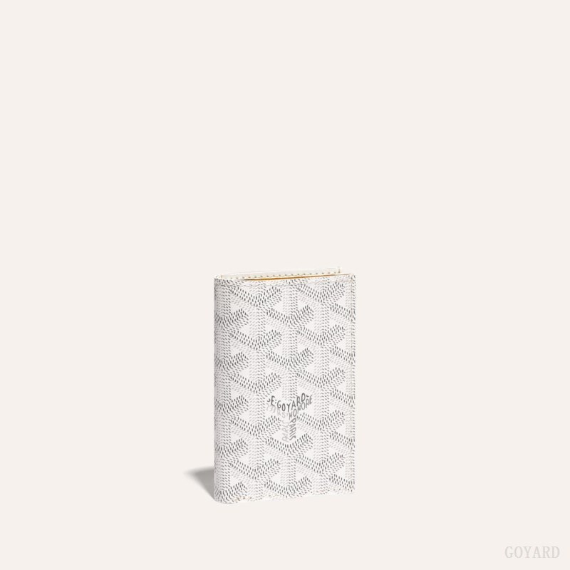 Goyard SAINT-PIERRE CARD WALLET Kortholder Hvite | GY-ZYN0819
