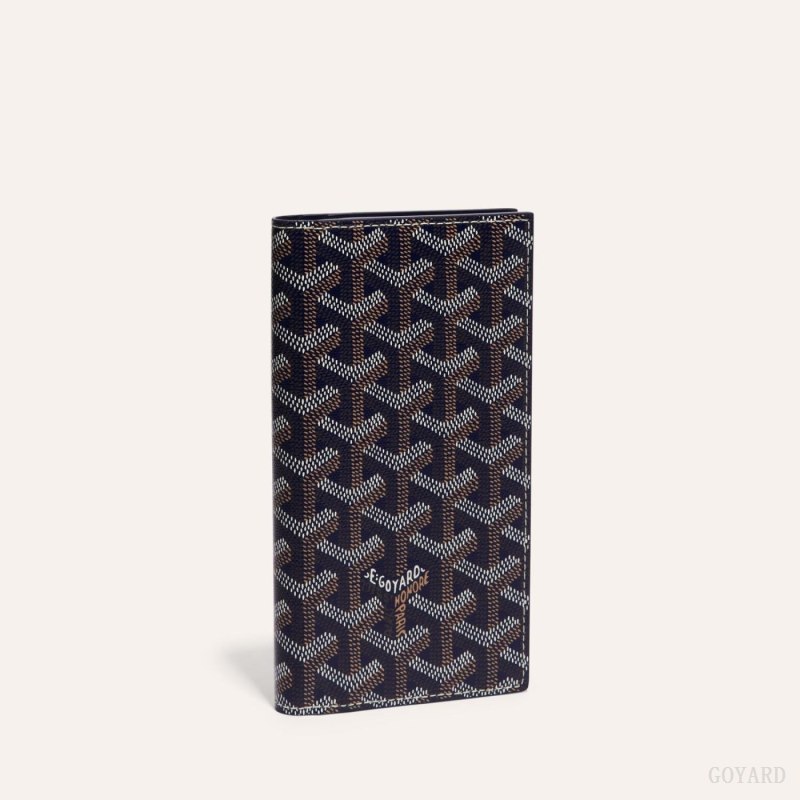 Goyard SAINT-ROCH WALLET Lommebok Marineblå Blå | GY-SLT9882