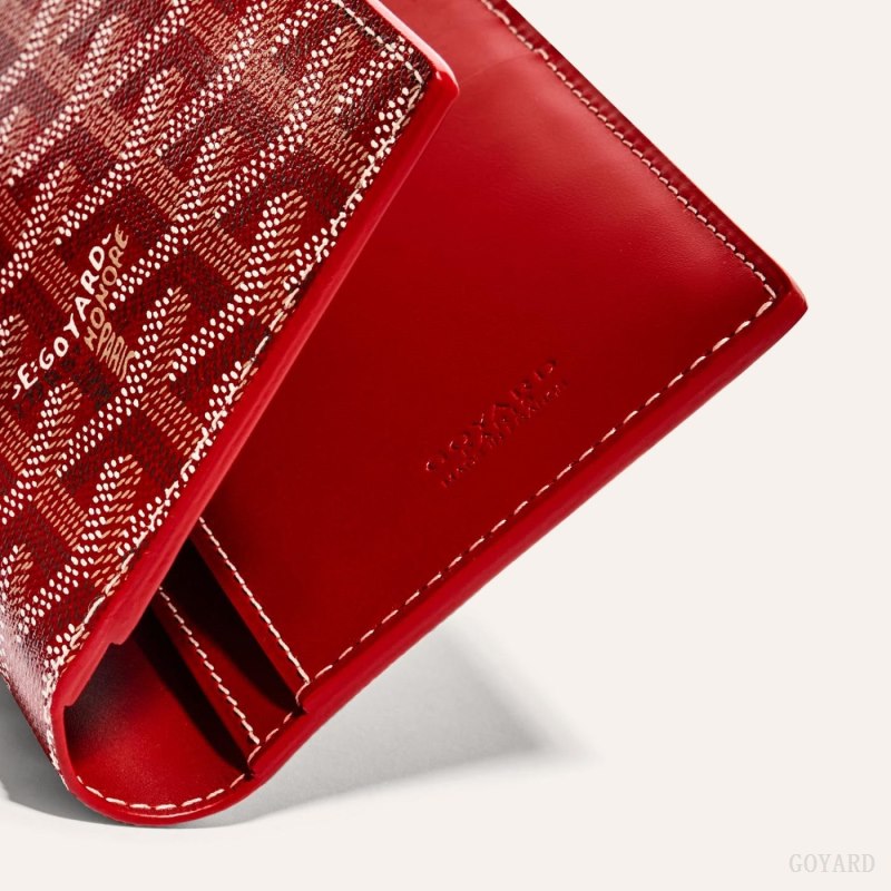 Goyard SAINT-ROCH WALLET Lommebok Rød | GY-AXF8241