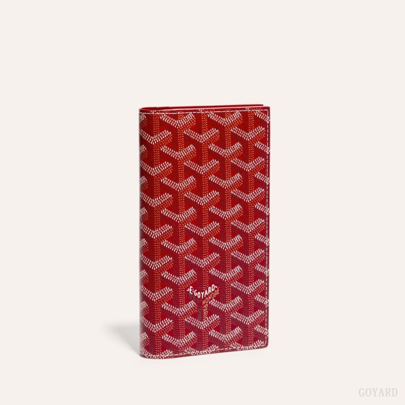 Goyard SAINT-ROCH WALLET Lommebok Rød | GY-AXF8241